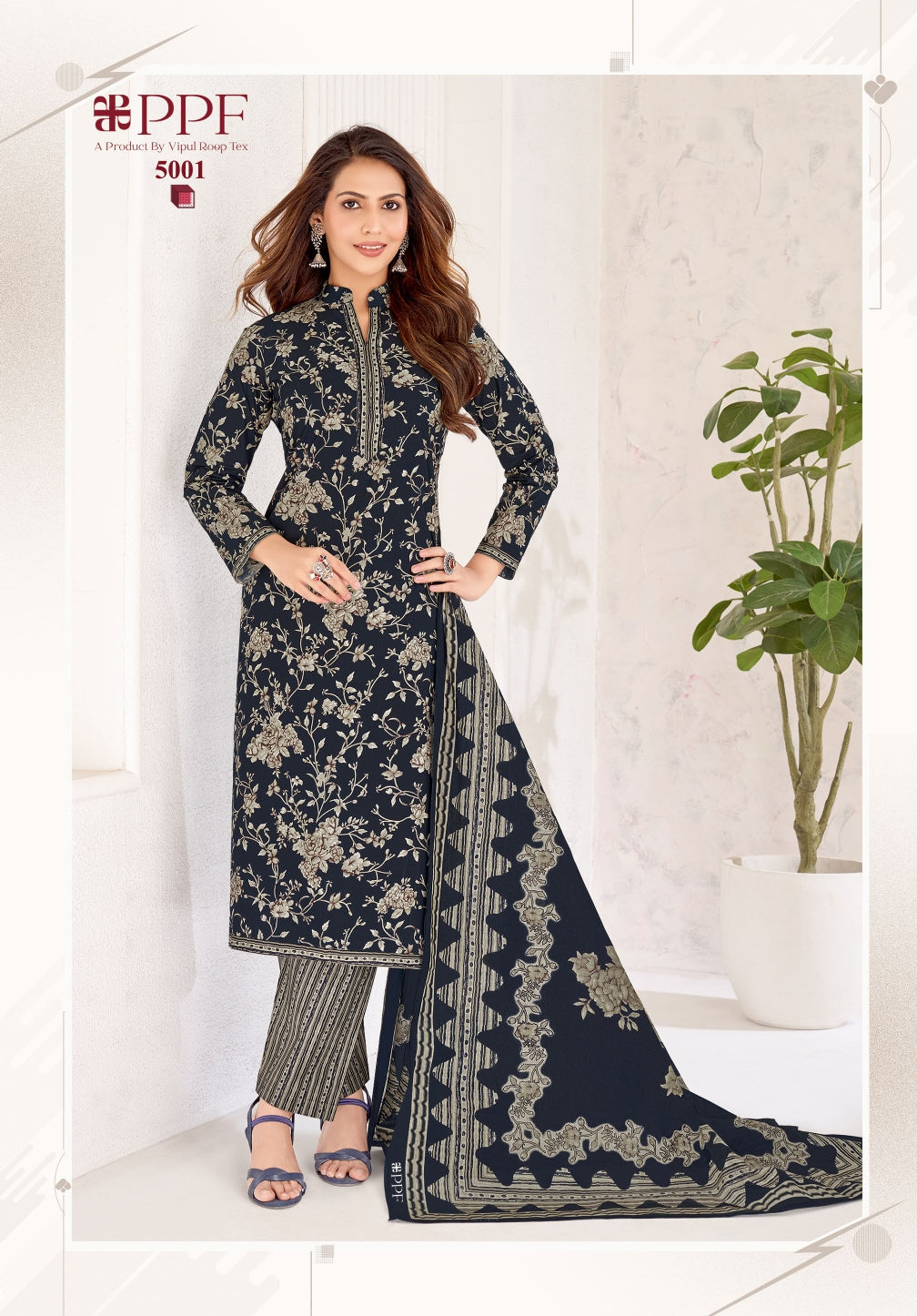 Poshak Vol 5 Ppf Cotton Dress Material Manufacturer