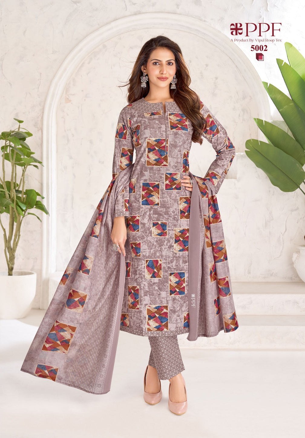 Poshak Vol 5 Ppf Cotton Dress Material Manufacturer