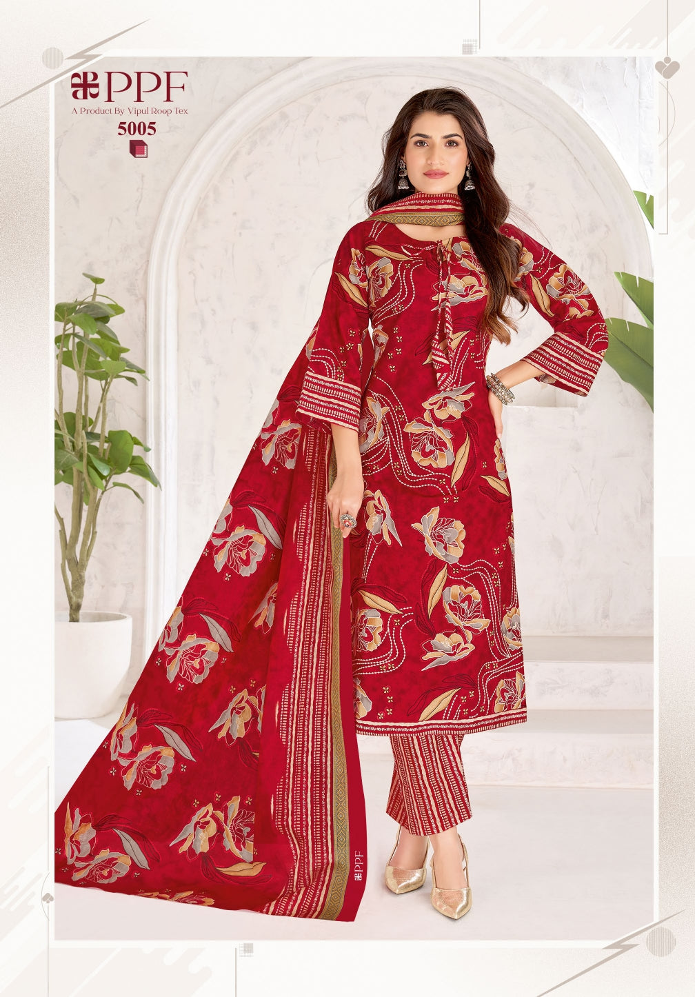 Poshak Vol 5 Ppf Cotton Dress Material Manufacturer