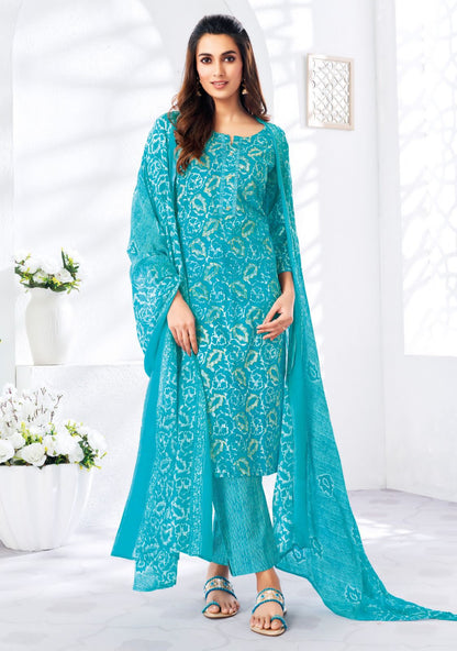 Poshak Vol 5 Suryajyoti Readymade Cotton Pant Suits Wholesale Price