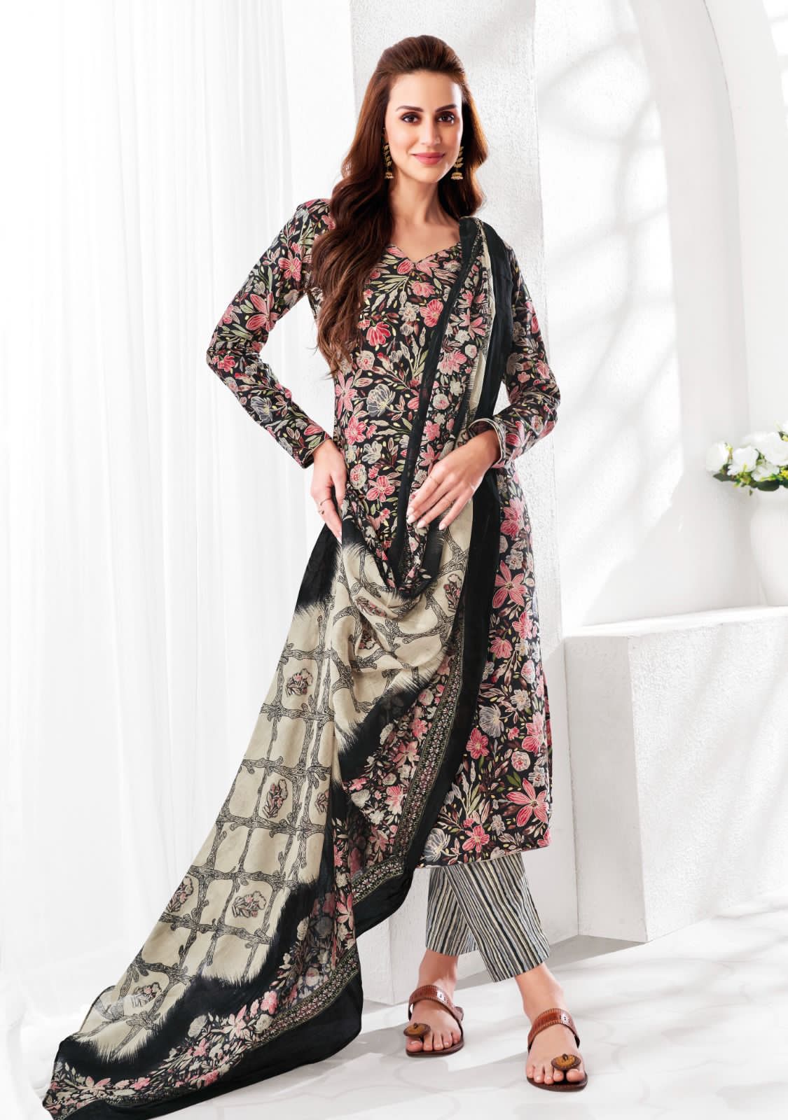 Poshak Vol 5 Suryajyoti Readymade Cotton Pant Suits Wholesale Price