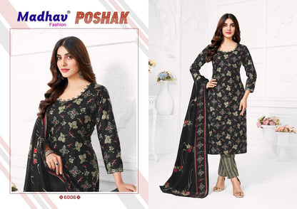 Poshak Vol 6 Madhav Fashion Readymade Cotton Pant Suits Supplier