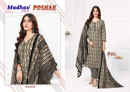 Poshak Vol 6 Madhav Fashion Readymade Cotton Pant Suits Supplier