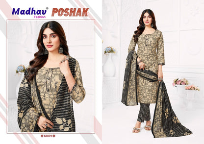Poshak Vol 6 Madhav Fashion Readymade Cotton Pant Suits Supplier