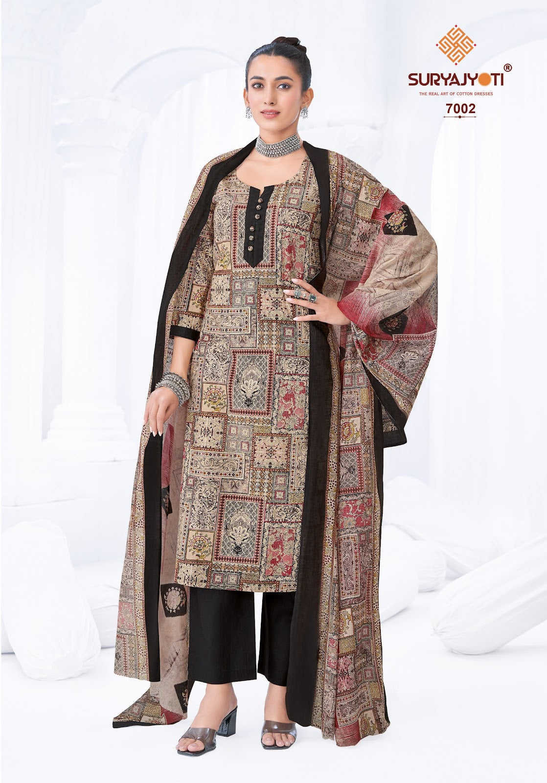 Poshak Vol 7 Suryajyoti Readymade Cotton Pant Suits Wholesale Price