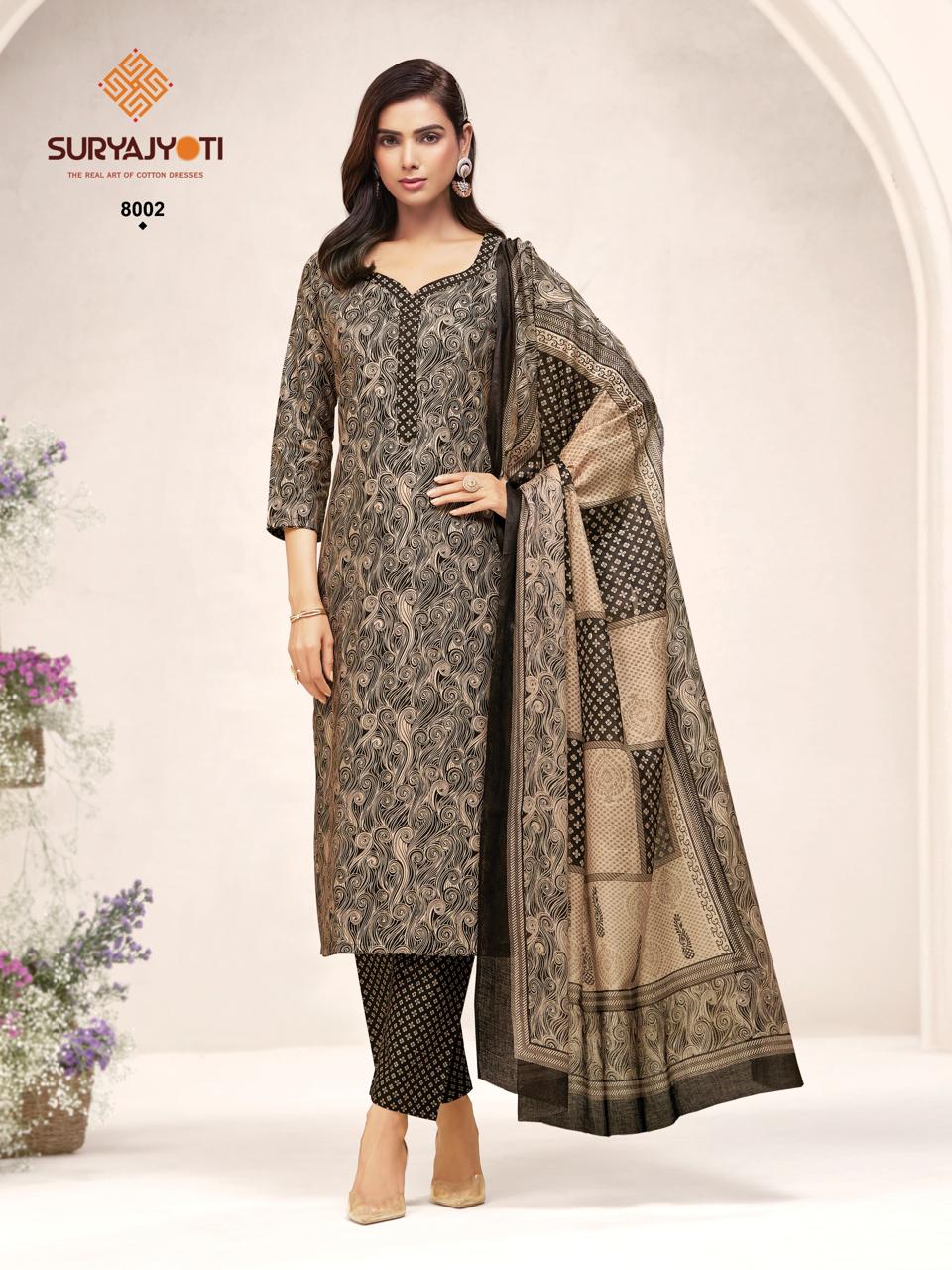 Poshak Vol 8 Suryajyoti Readymade Cotton Pant Suits Wholesale Price