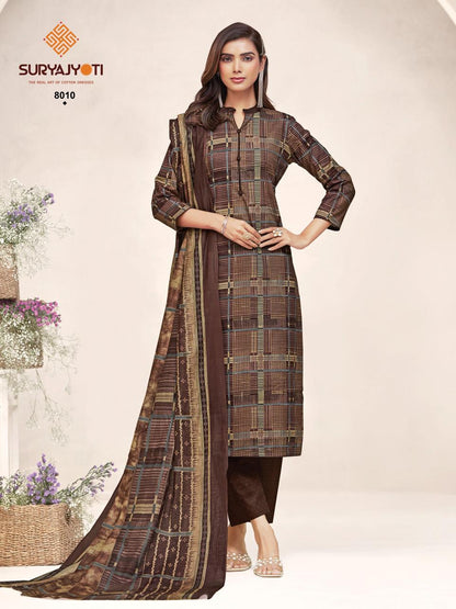 Poshak Vol 8 Suryajyoti Readymade Cotton Pant Suits Wholesale Price
