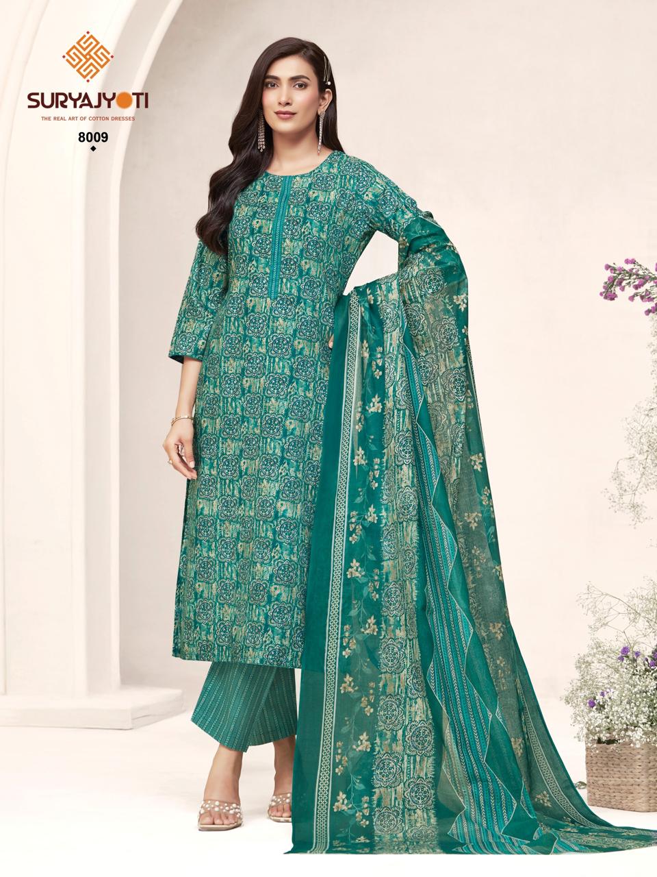Poshak Vol 8 Suryajyoti Readymade Cotton Pant Suits Wholesale Price