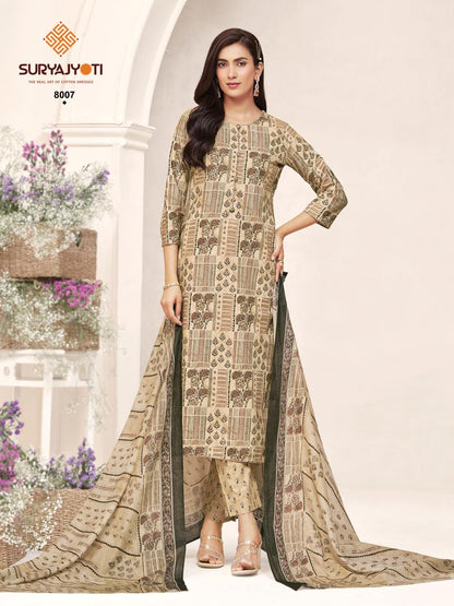 Poshak Vol 8 Suryajyoti Readymade Cotton Pant Suits Wholesale Price