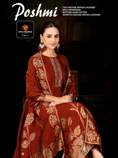 Poshmi Apple Premium Premium Viscose Pant Style Suits Supplier Gujarat