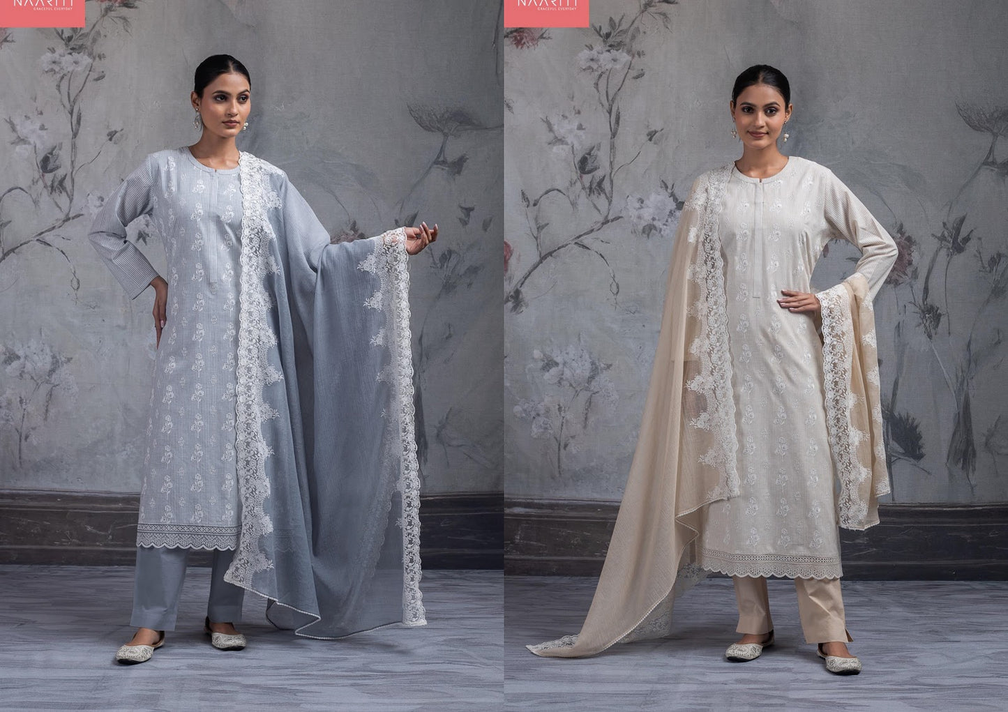 Possy 1 Naariti Handloom Pant Style Suits Manufacturer Ahmedabad