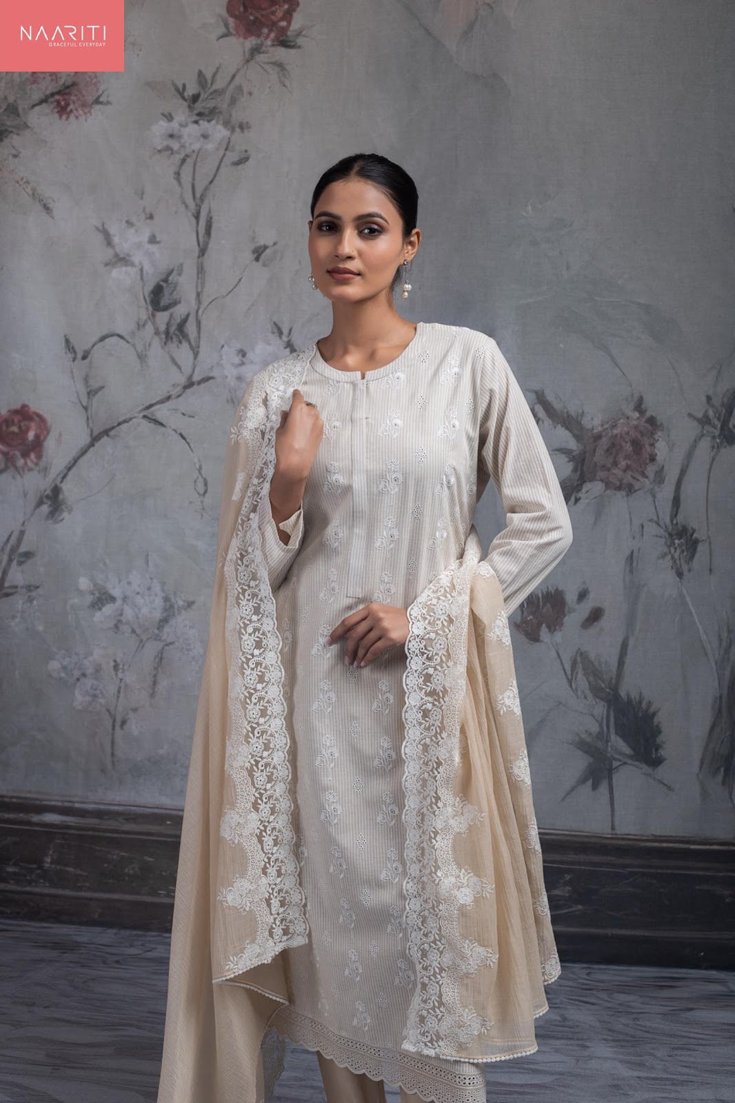 Possy 1 Naariti Handloom Pant Style Suits Manufacturer Ahmedabad