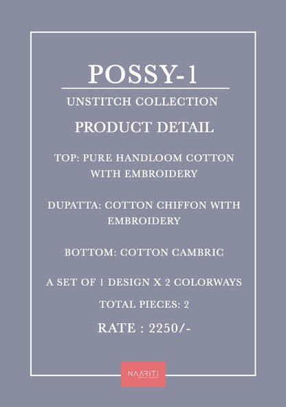 Possy 1 Naariti Handloom Pant Style Suits Manufacturer Ahmedabad