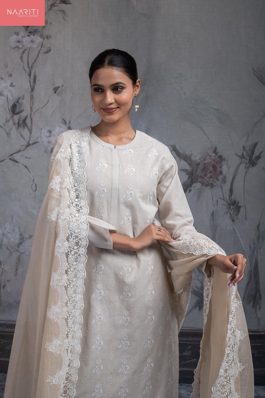 Possy 1 Naariti Handloom Pant Style Suits Manufacturer Ahmedabad
