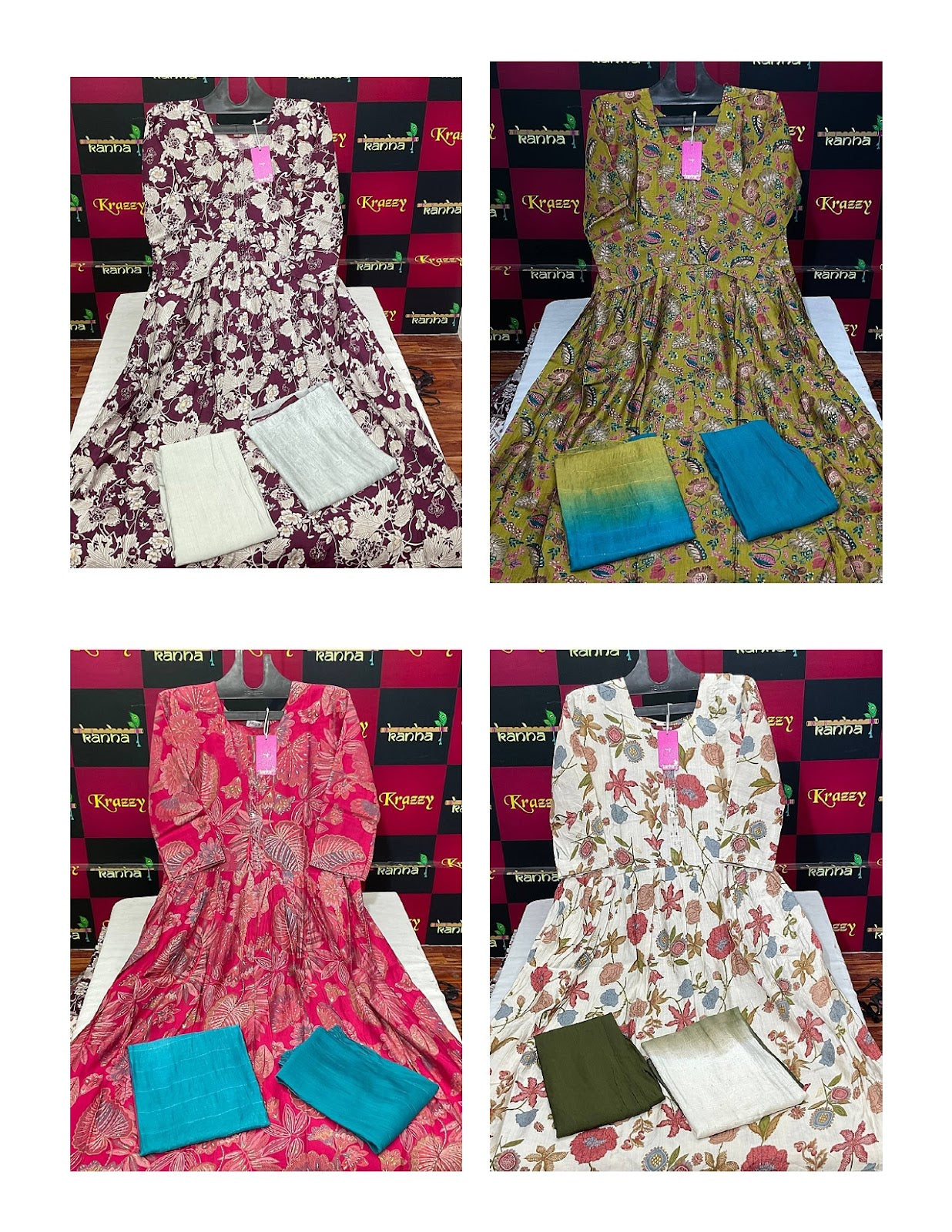 Potala With Pocket 120525 Kanha Vetican Readymade Pant Style Suits Wholesale Rate