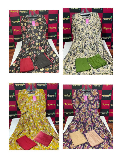 Potala With Pocket 120525 Kanha Vetican Readymade Pant Style Suits Wholesale Rate