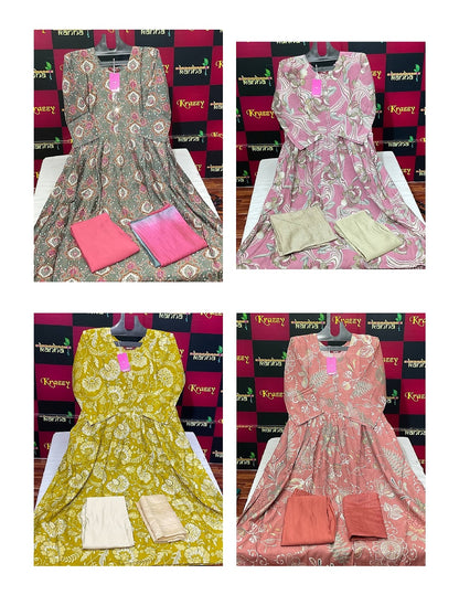 Potala With Pocket 120525 Kanha Vetican Readymade Pant Style Suits Wholesale Rate