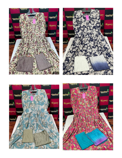 Potala With Pocket 120525 Kanha Vetican Readymade Pant Style Suits Wholesale Rate