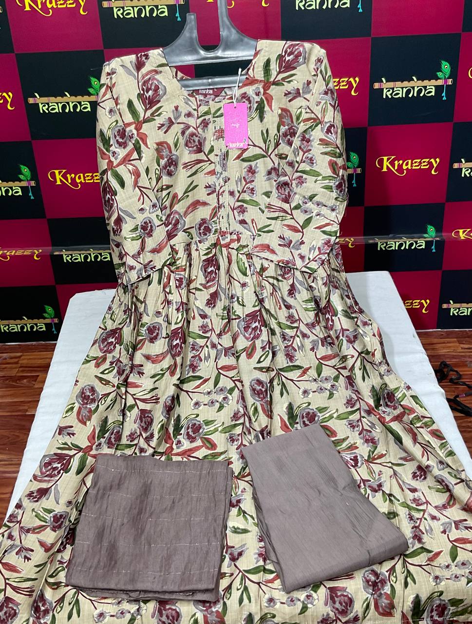 Potala With Pocket 250325 Kanha Vetican Readymade Pant Style Suits Manufacturer Gujarat