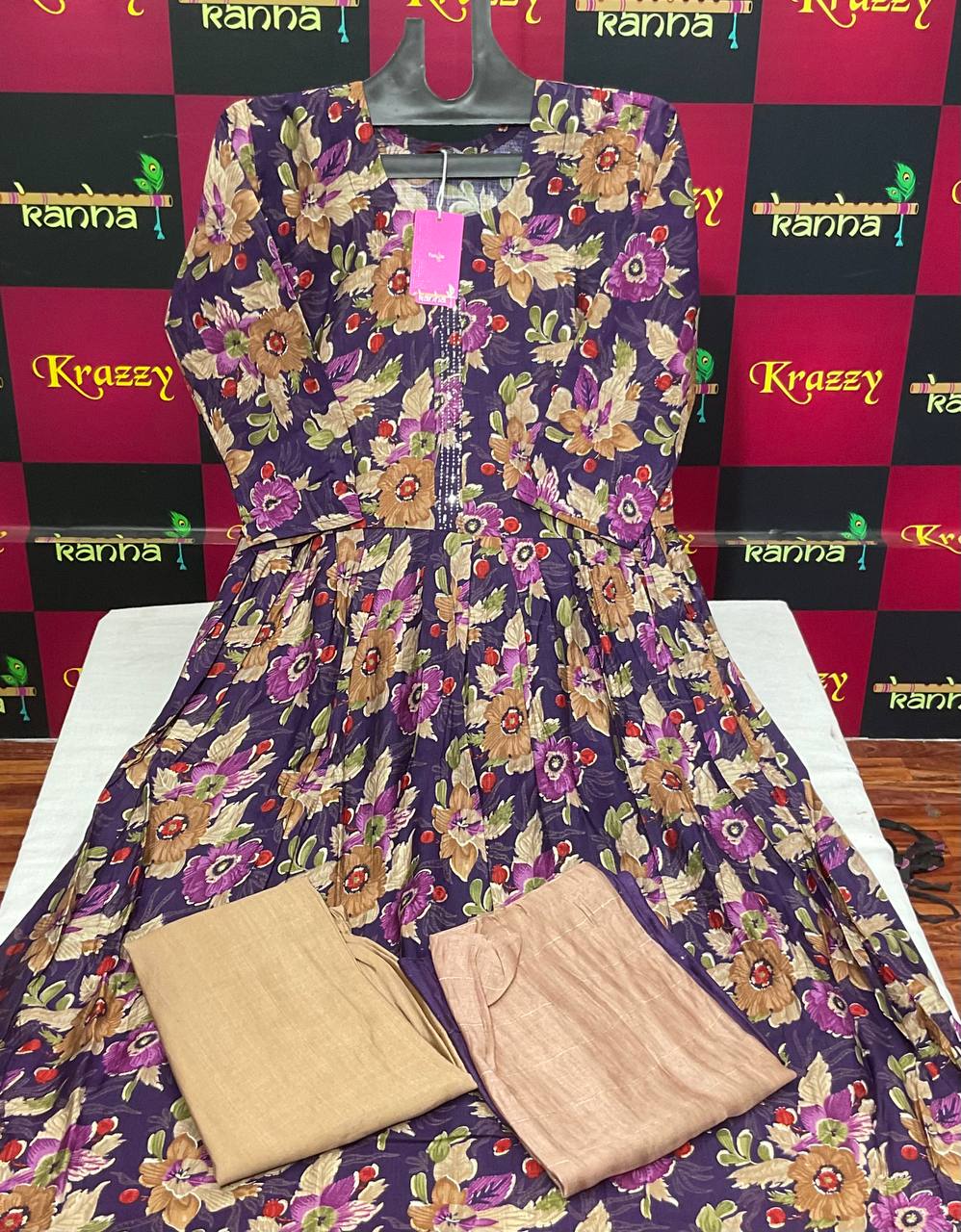 Potala With Pocket 250325 Kanha Vetican Readymade Pant Style Suits Manufacturer Gujarat