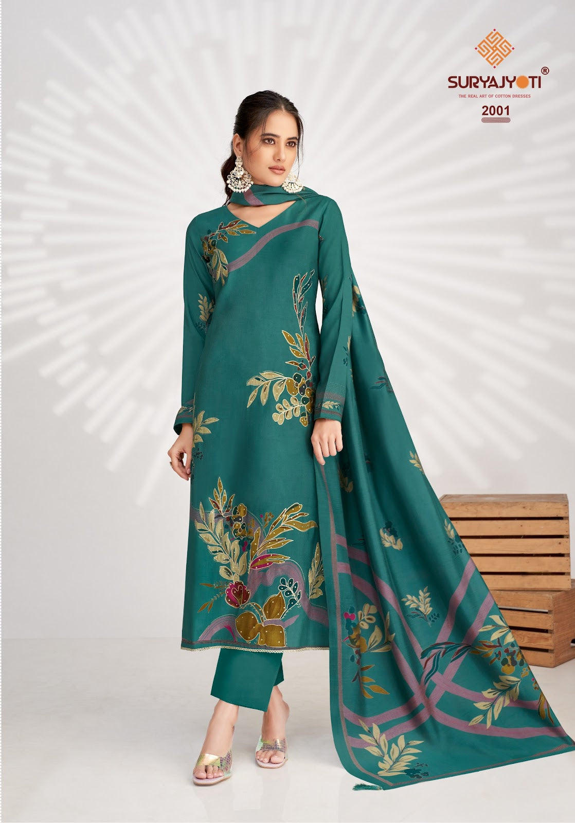 Prabha Vol 2 Suryajyoti Modal Pant Style Suits Wholesale Price