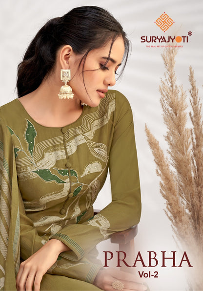 Prabha Vol 2 Suryajyoti Modal Pant Style Suits Wholesale Price