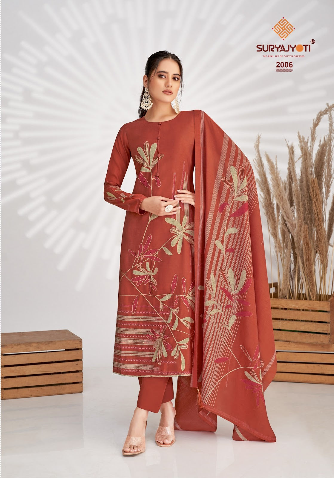 Prabha Vol 2 Suryajyoti Modal Pant Style Suits Wholesale Price