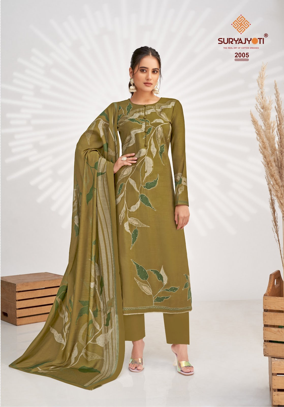 Prabha Vol 2 Suryajyoti Modal Pant Style Suits Wholesale Price