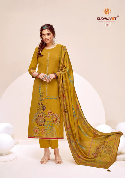 Prabha Vol 3 Suryajyoti Modal Pant Style Suits Supplier Gujarat