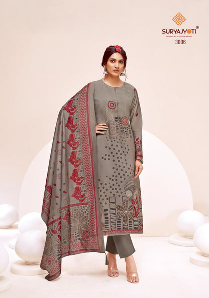 Prabha Vol 3 Suryajyoti Modal Pant Style Suits Supplier Gujarat