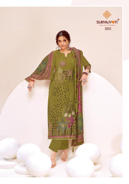 Prabha Vol 3 Suryajyoti Modal Pant Style Suits Supplier Gujarat