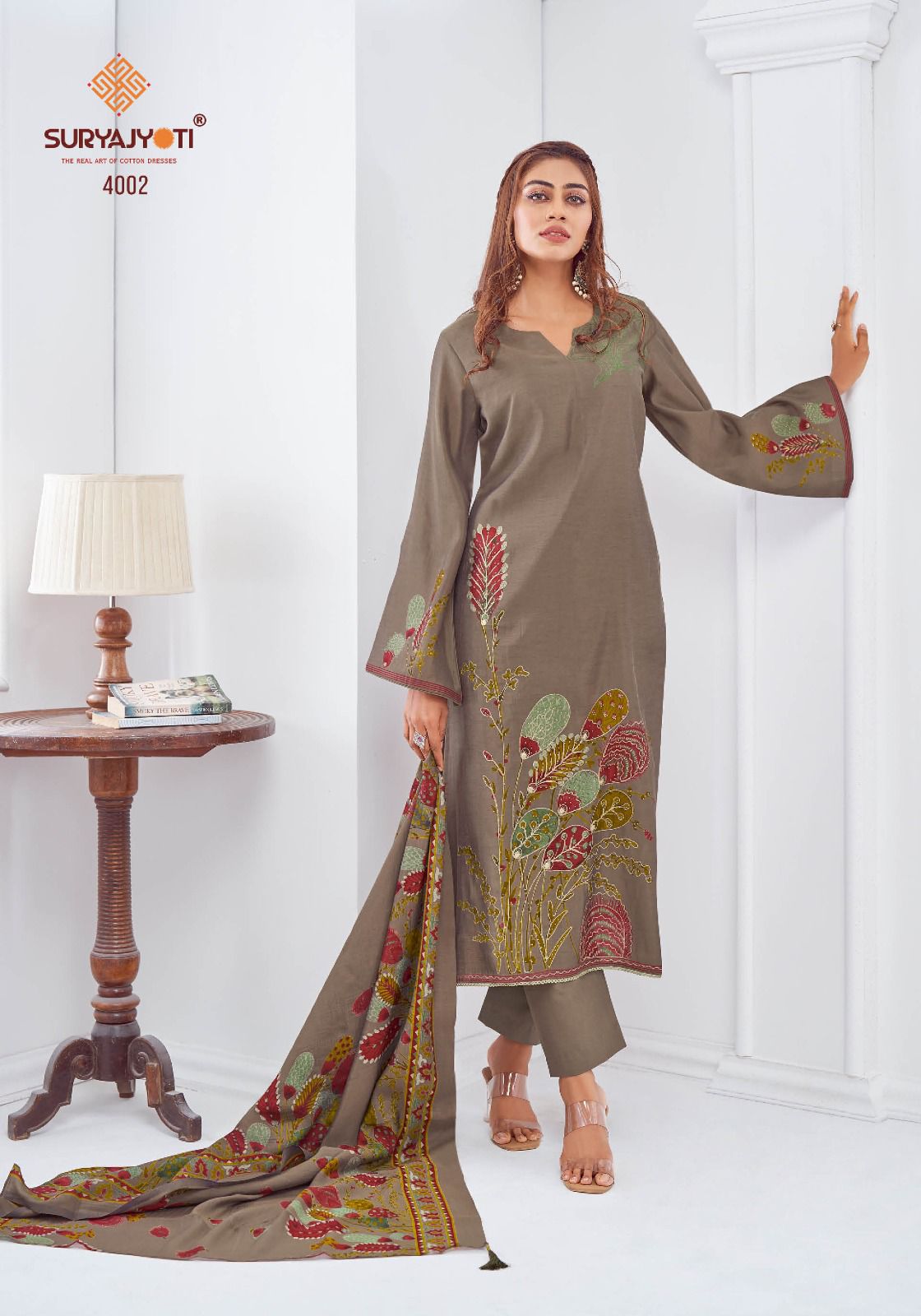 Prabha Vol 4 Suryajyoti Modal Pant Style Suits Manufacturer