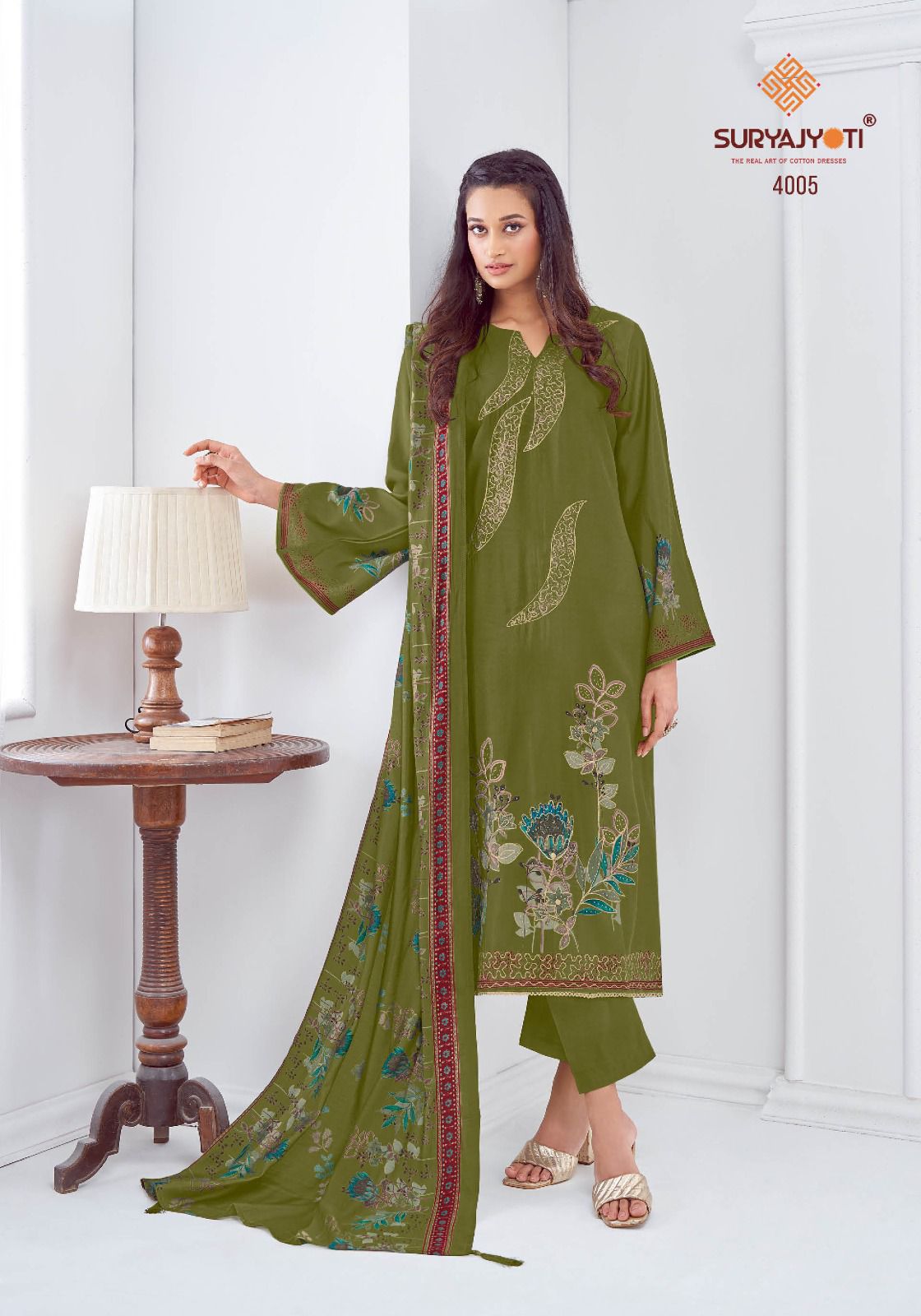 Prabha Vol 4 Suryajyoti Modal Pant Style Suits Manufacturer