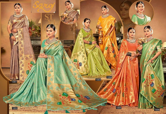 Prabhadevi Paithani Vol 1 Saroj Silk Sarees Wholesale Rate