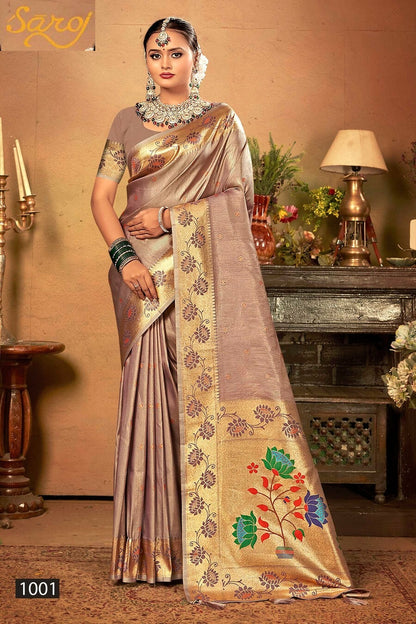 Prabhadevi Paithani Vol 1 Saroj Silk Sarees Wholesale Rate