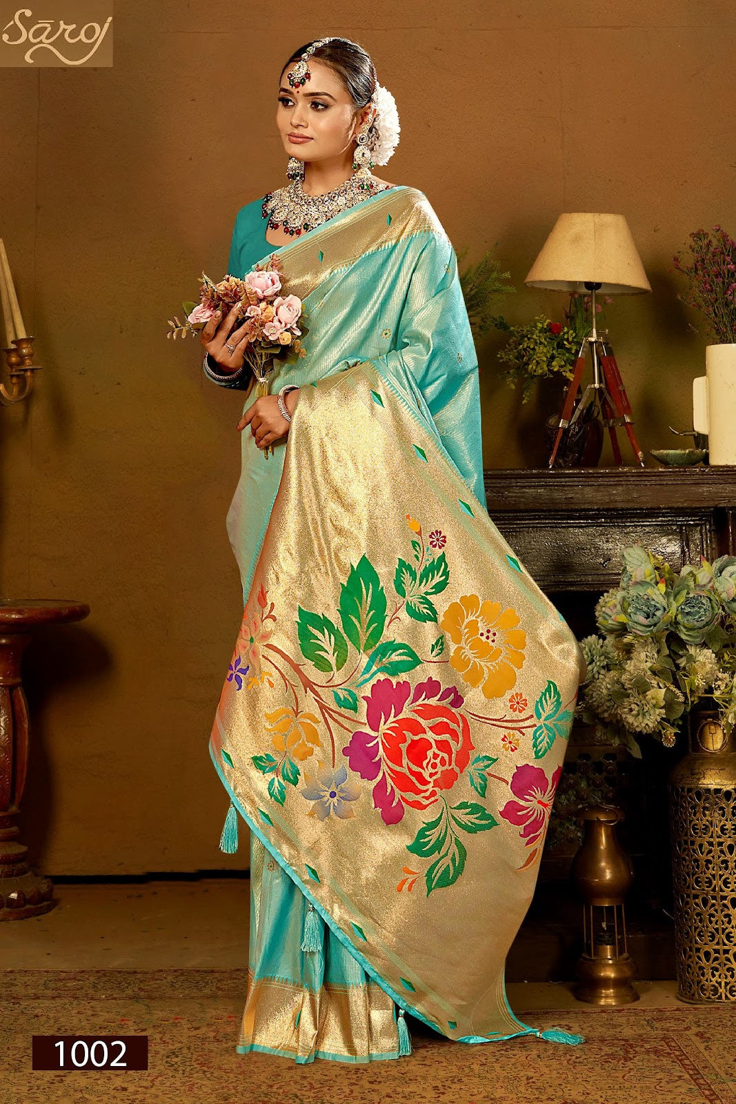 Prabhadevi Paithani Vol 2 Saroj Silk Sarees Wholesaler