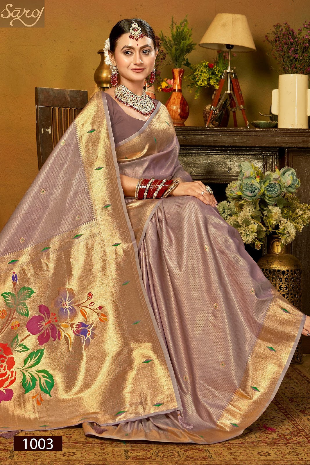 Prabhadevi Paithani Vol 2 Saroj Silk Sarees Wholesaler