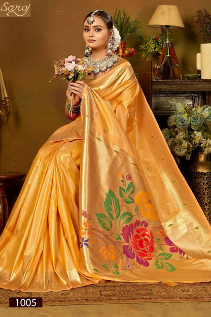 Prabhadevi Paithani Vol 2 Saroj Silk Sarees Wholesaler