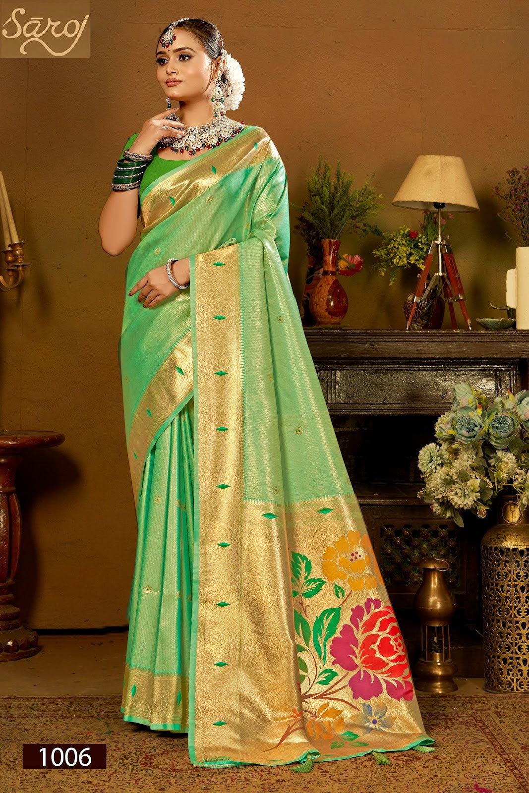 Prabhadevi Paithani Vol 2 Saroj Silk Sarees Wholesaler