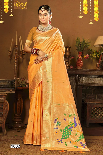 Prabhadevi Paithani Vol 3 Saroj Silk Sarees Exporter