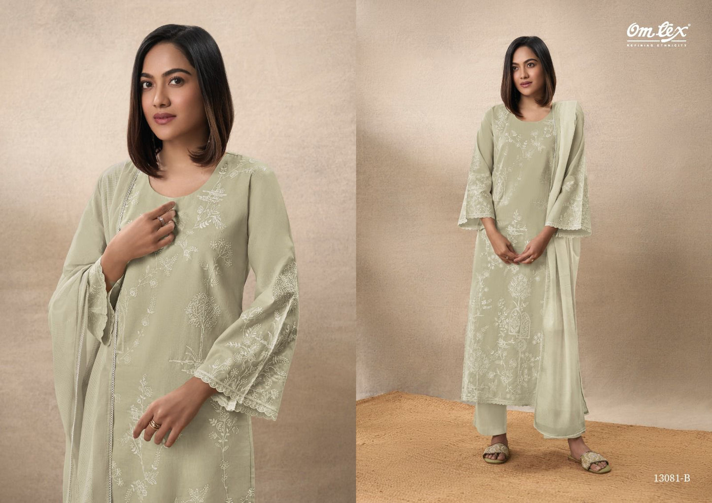 Prabhleen Omtex Lawn Cotton Pant Style Suits Supplier Ahmedabad