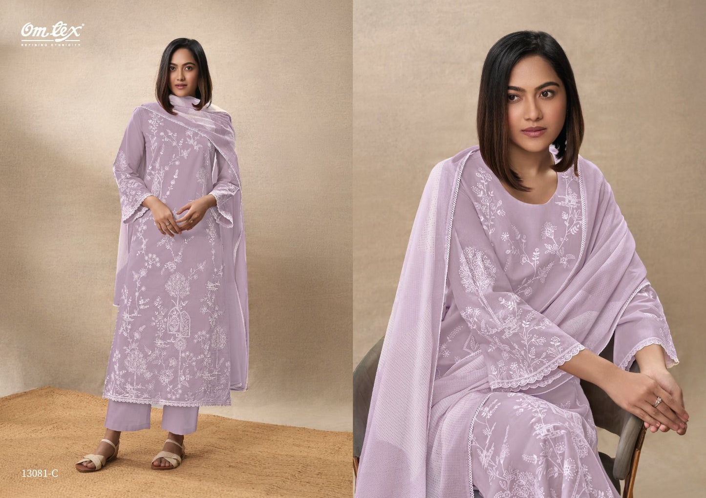 Prabhleen Omtex Lawn Cotton Pant Style Suits Supplier Ahmedabad