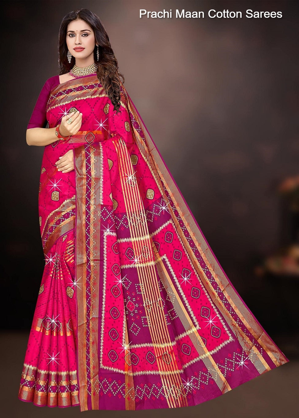 Prachi Maan Cotton Sarees Wholesale