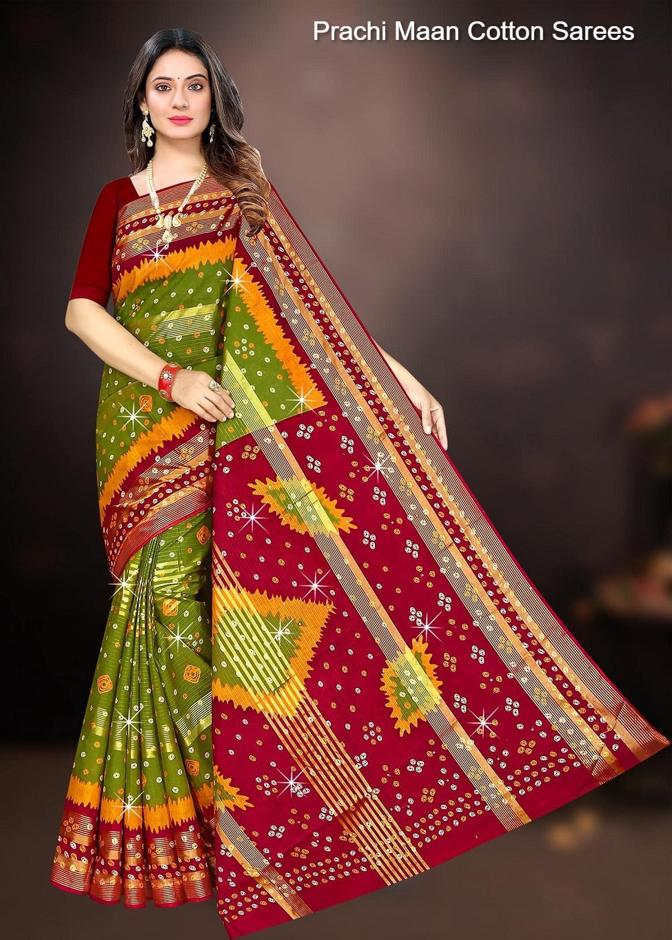 Prachi Maan Cotton Sarees Wholesale