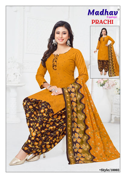 Prachi Vol 10 Madhav Fashion Cotton Dress Material Manufacturer