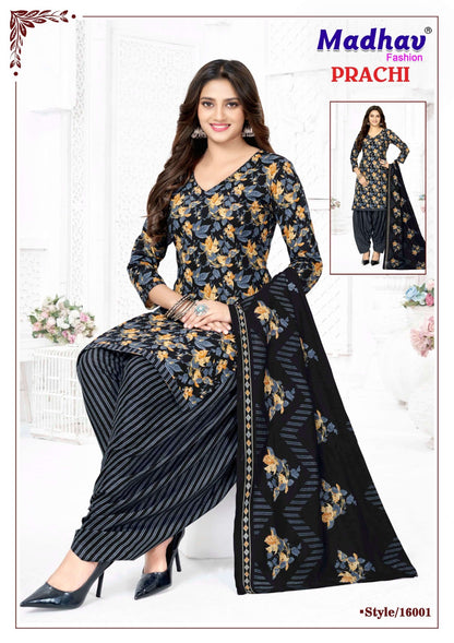 Prachi Vol 16 Madhav Fashion Cotton Dress Material Supplier Ahmedabad