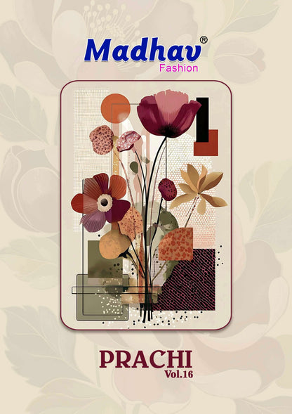 Prachi Vol 16 Madhav Fashion Cotton Dress Material Supplier Ahmedabad