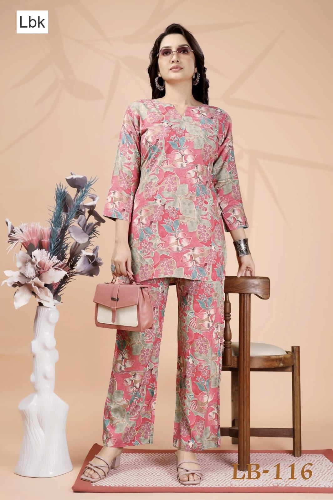 Prachi Vol 1 Lbk Viscose Rayon Co Ord Set Supplier India