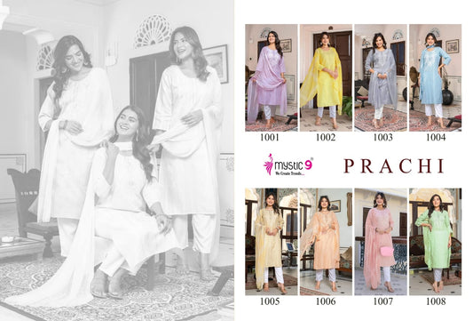 Prachi Vol 1 Mystic 9 Capsule Readymade Pant Style Suits Wholesale Price
