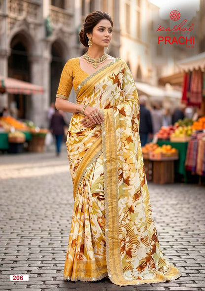 Prachi Vol 2 Kashvi Creation Sarees Wholesaler Ahmedabad